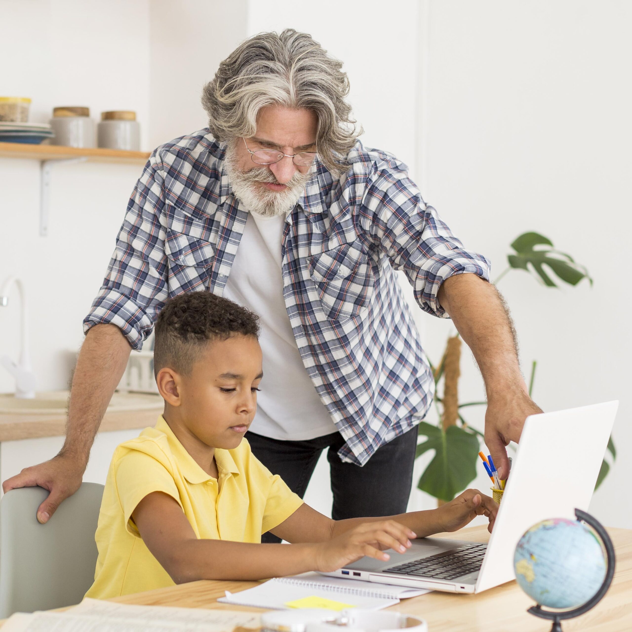 One-to-one tutoring session for 11+ exam preparation